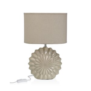 LÁMPARA DE MESA CERAMICA ASHTA BEIGE